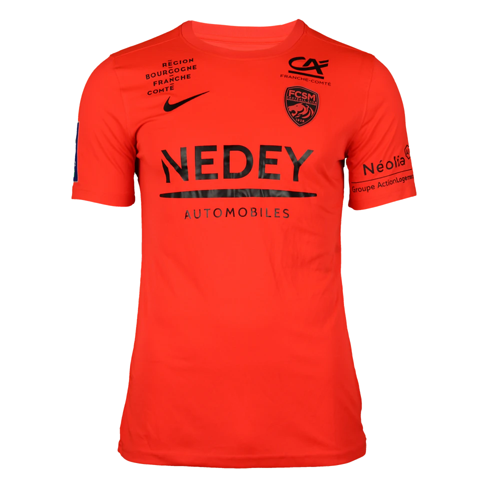 来自FC Sochaux-Montbéliard的Gaëtan Weissbeck球衣