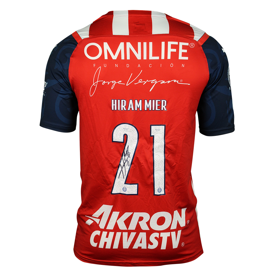 Hiram Mier Chivas Guadalajara jersey
