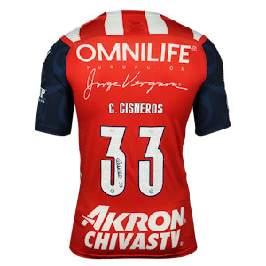 Carlos Ernesto Cisneros Chivas Guadalajara shirt