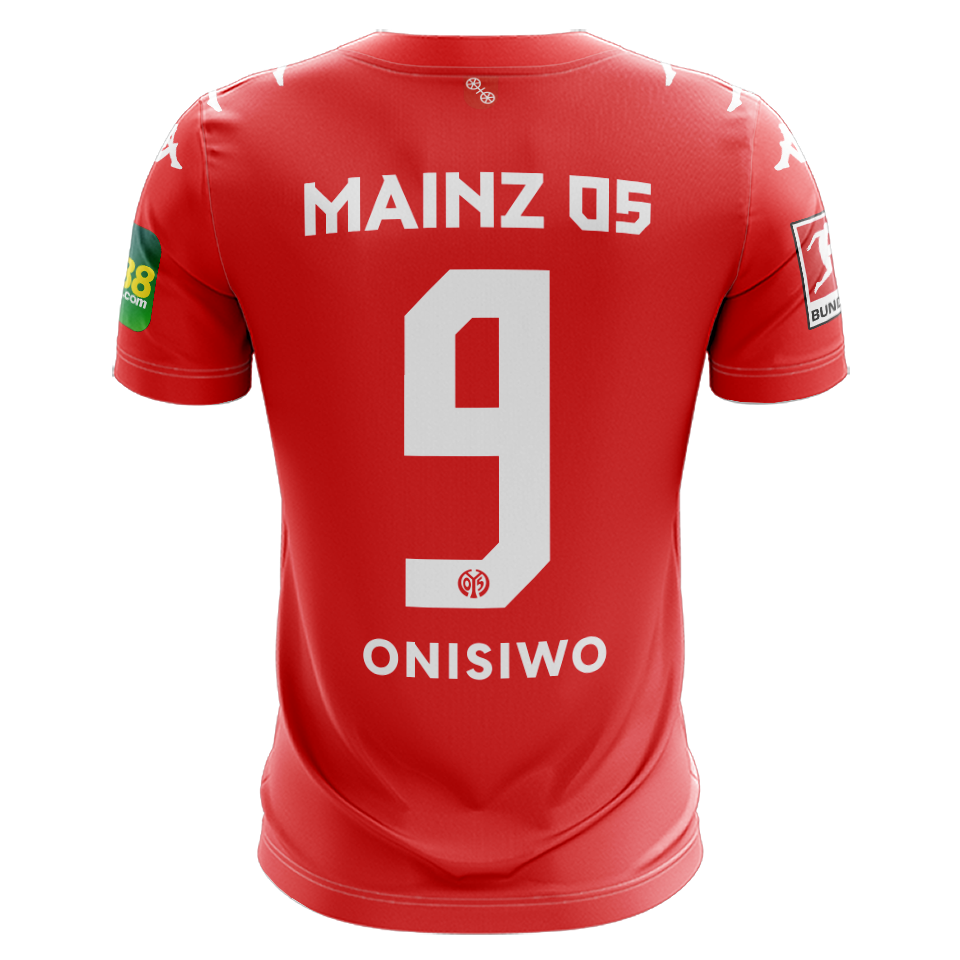 Karim Onisiwo  Mainz 05 shirt