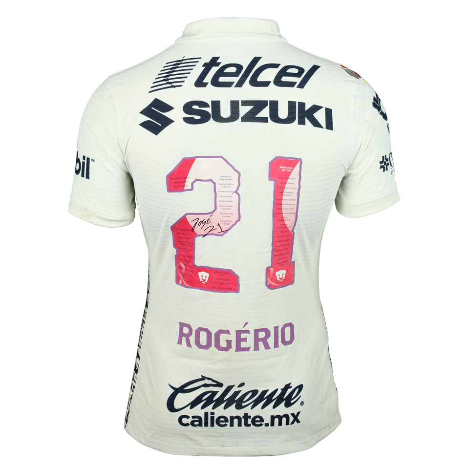 José Rogerio de Oliveira Melo Pumas shirt