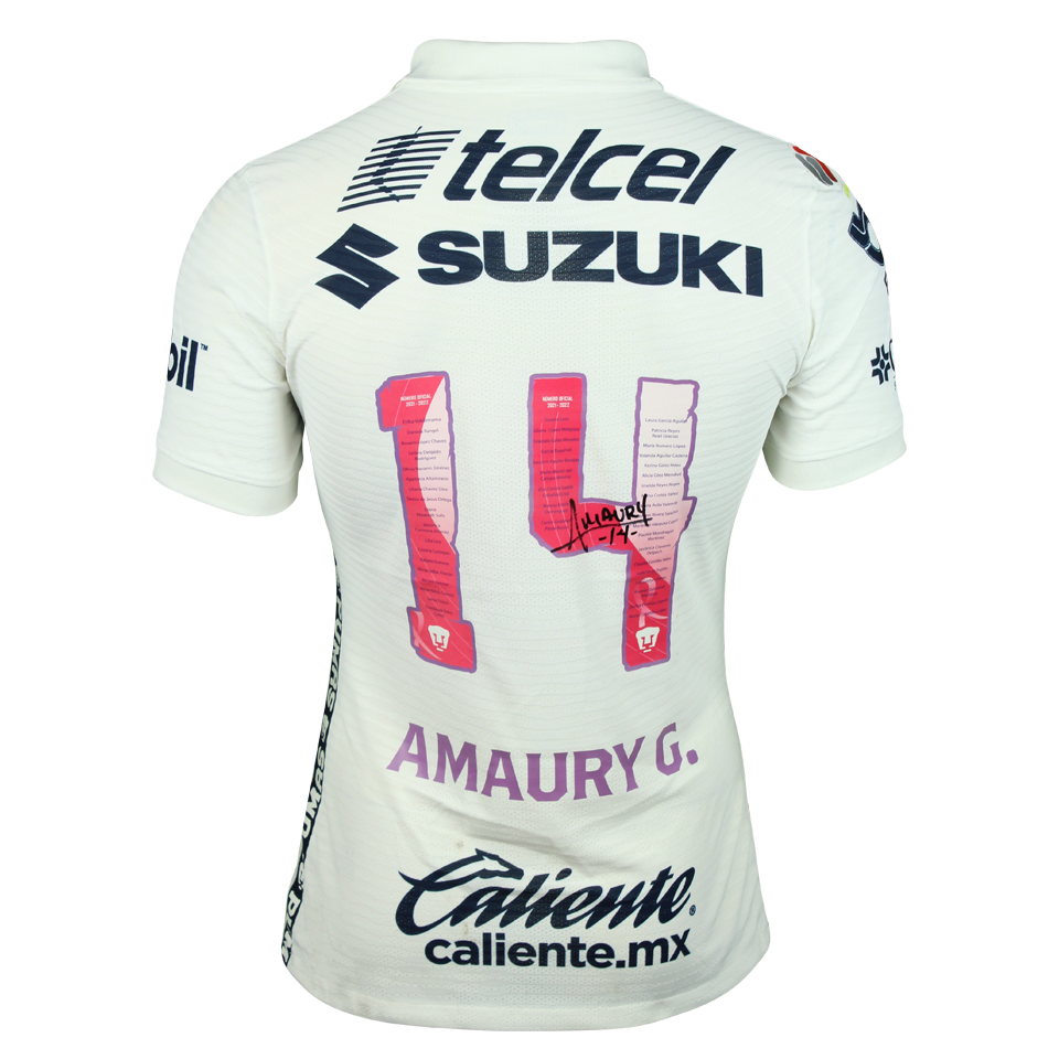Amaury García Moreno Pumas shirt