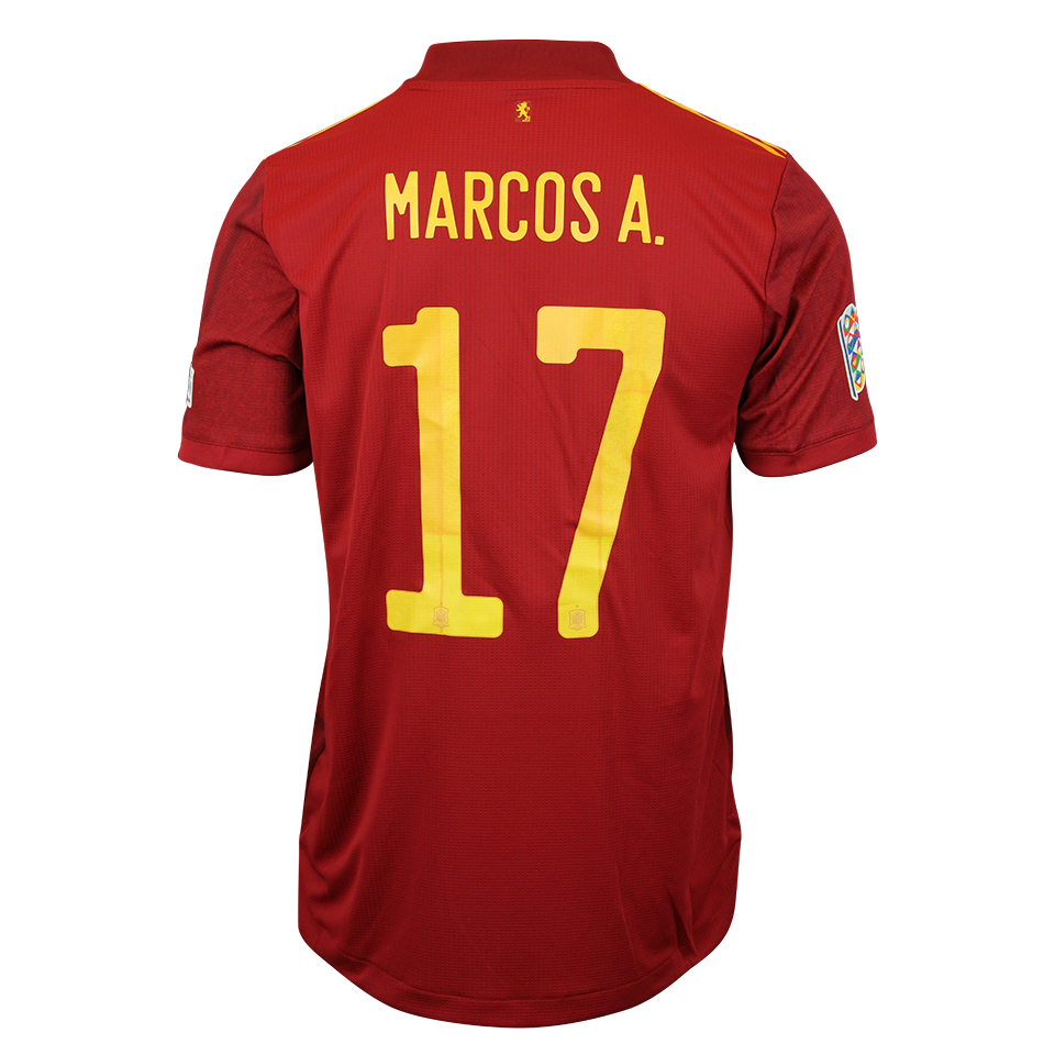 Marcos Alonso Spain jersey
