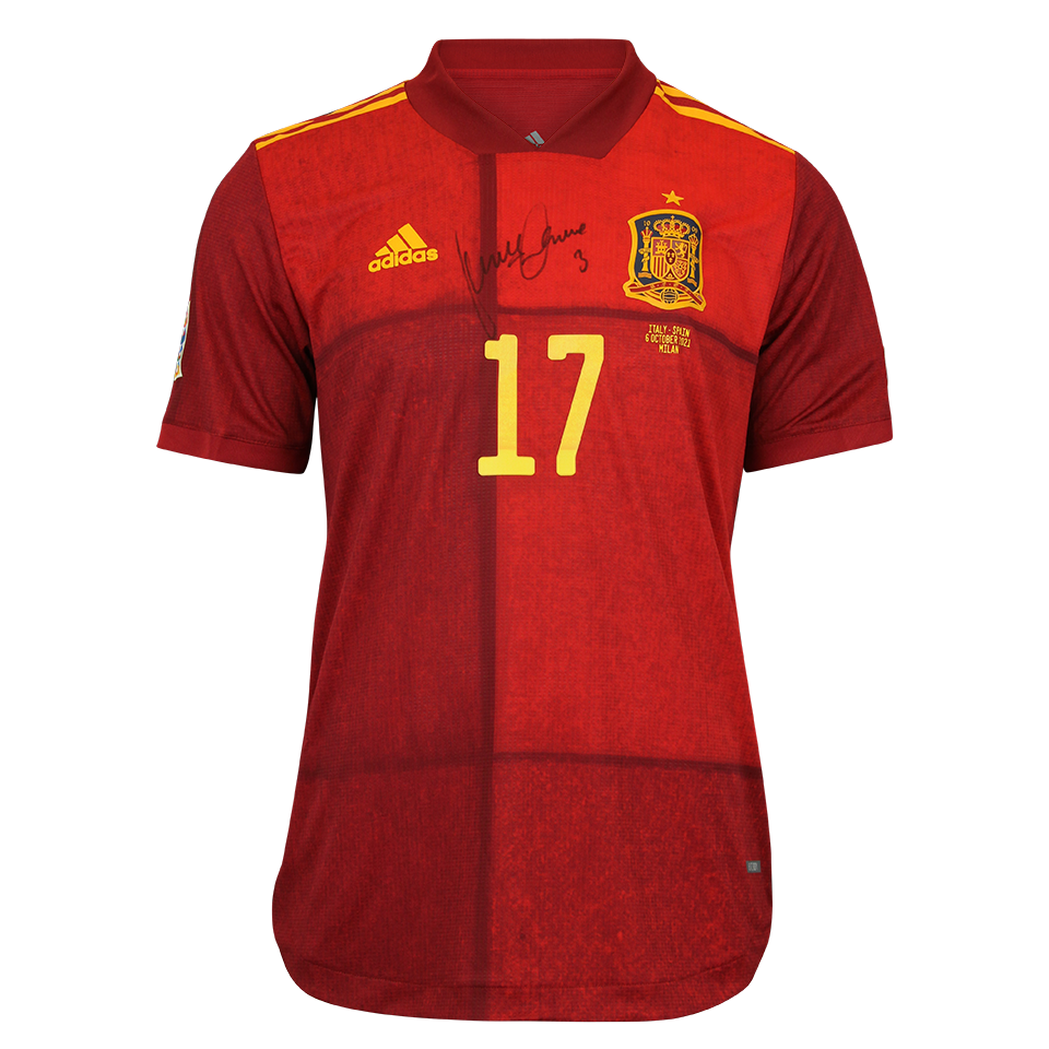 Marcos Alonso Spain jersey