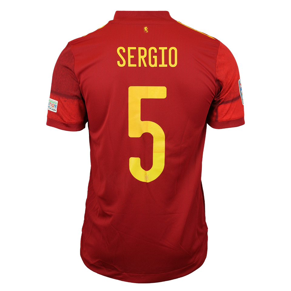Sergio Busquets  Spain jersey