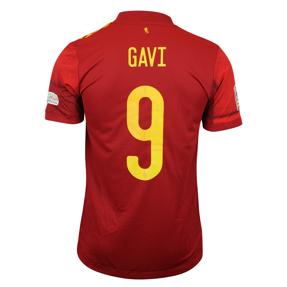 Gavi Spain jersey