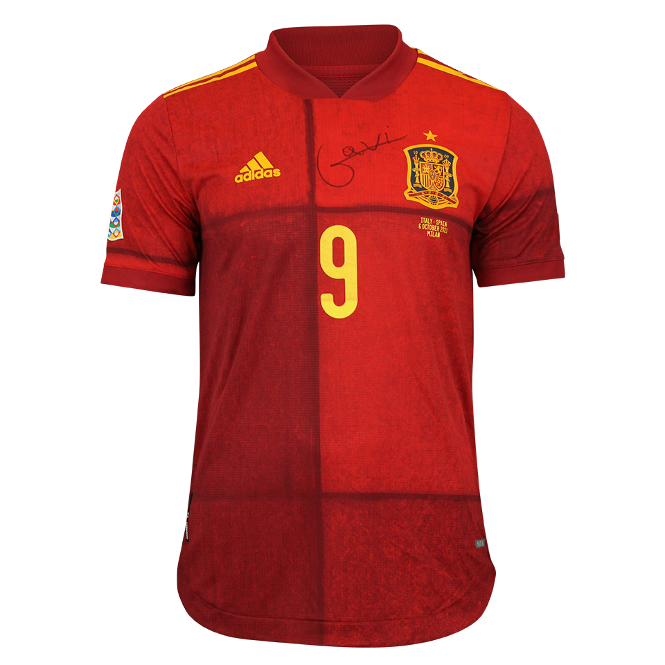 Gavi Spain jersey
