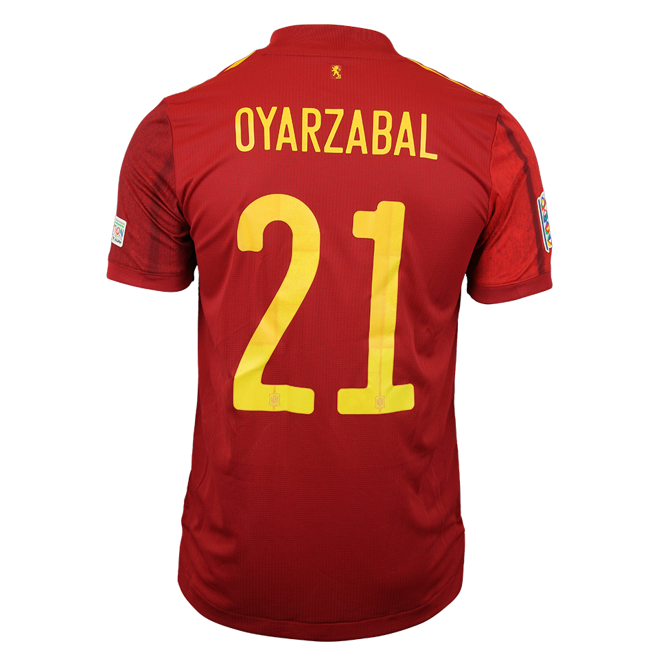 Mikel Oyarzabal Ugarte Spain camisa.