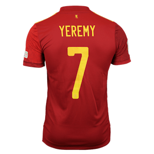 Yeremy Pino Spain shirt
