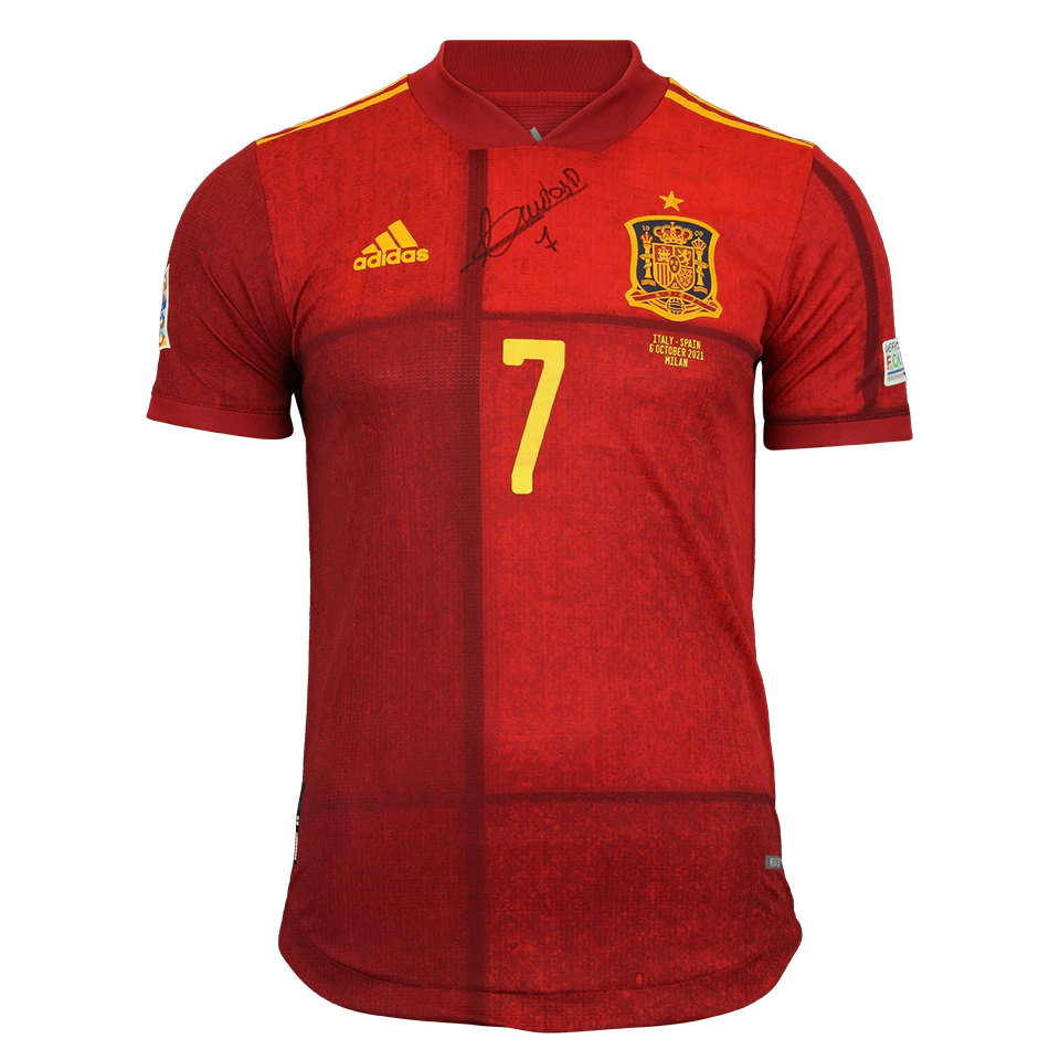 Yeremy Pino Spain jersey