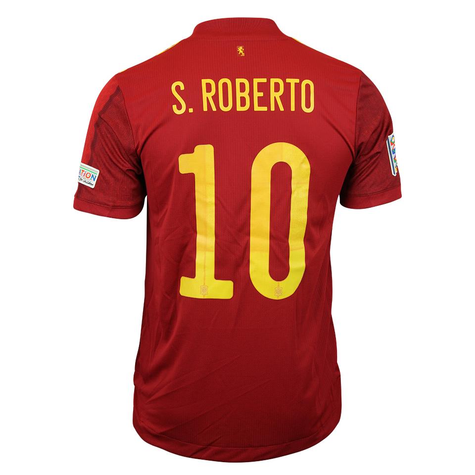Sergi Roberto Carnicer Spain jersey