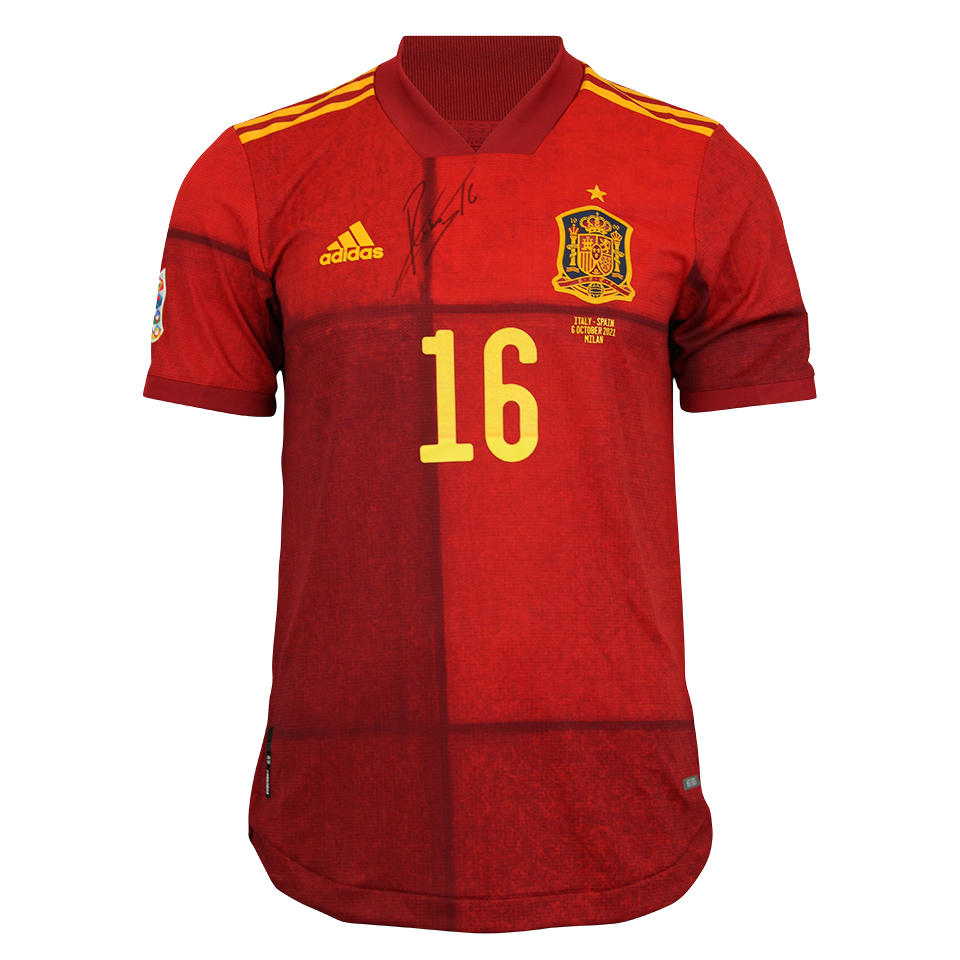 Rodri Spain shirt