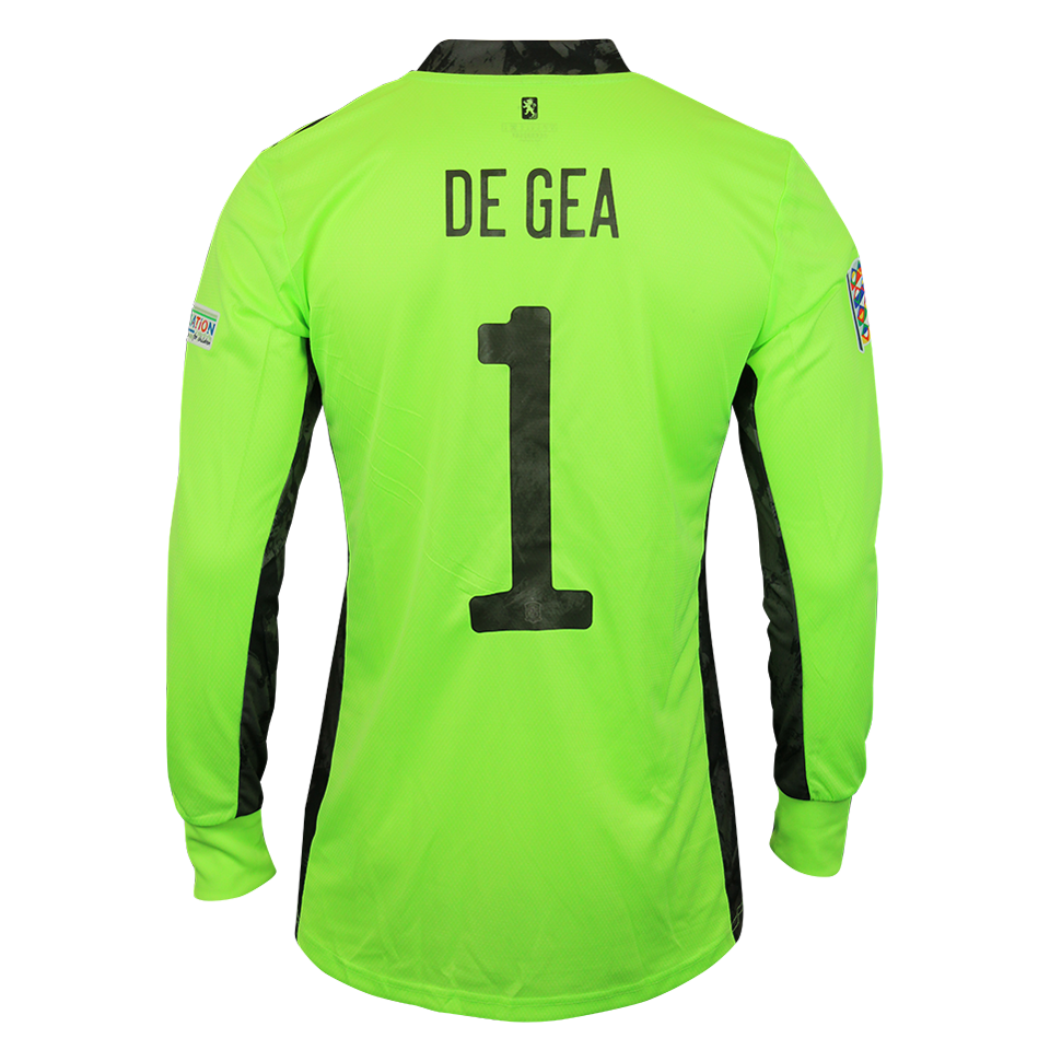David de Gea | Italy - Spain | MatchWornShirt