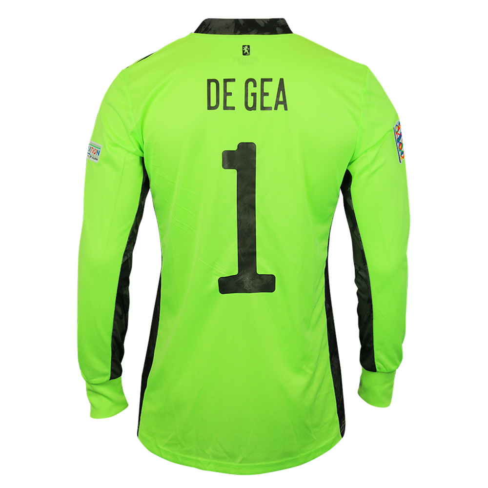 David de Gea | Italy - Spain | MatchWornShirt