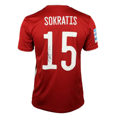 Olympiacos-Trikot von Sokratis Papastathopoulos