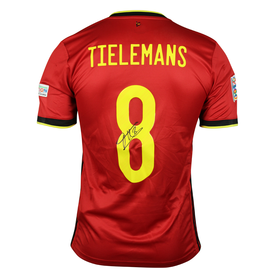 Youri Tielemans Belgium shirt