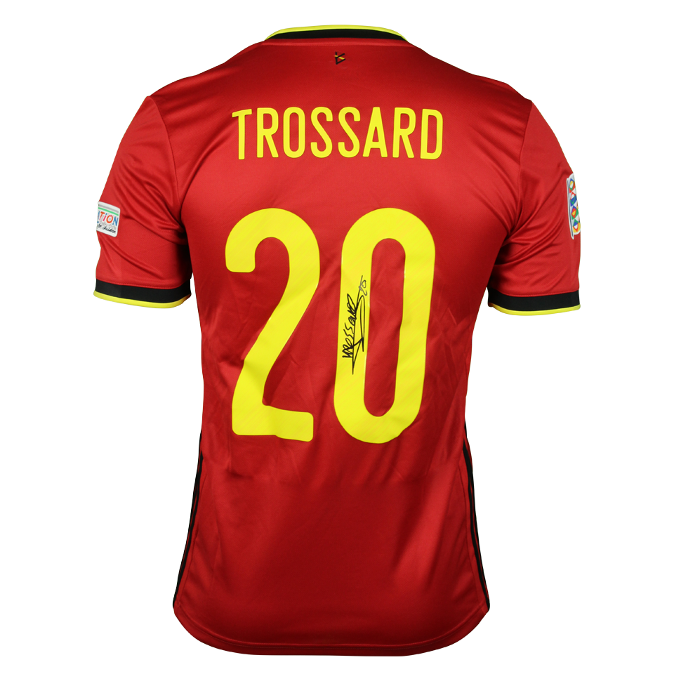 Leandro Trossard Belgium shirt