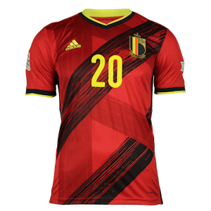Leandro Trossard Belgium shirt