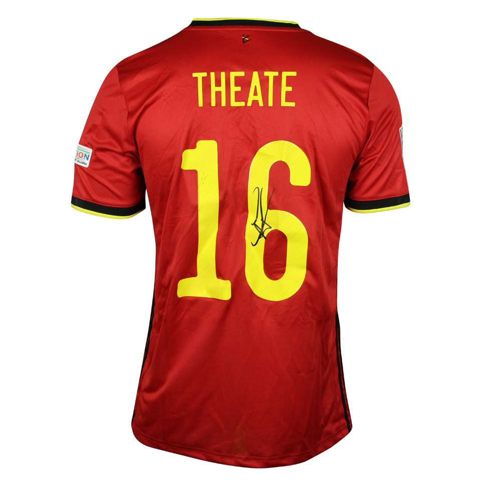 Belgium-Trikot von Arthur Theate