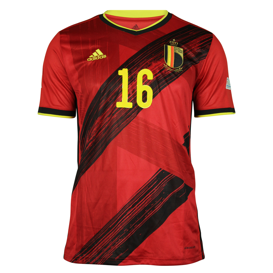 Belgium-Trikot von Arthur Theate