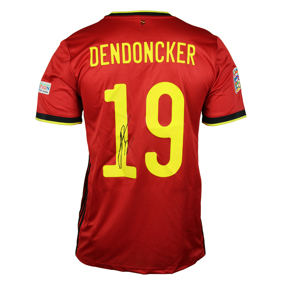 Leander Dendoncker Belgium shirt