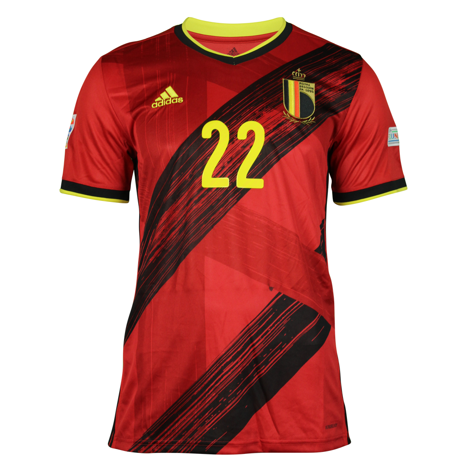 Alexis Saelemaekers Belgium shirt