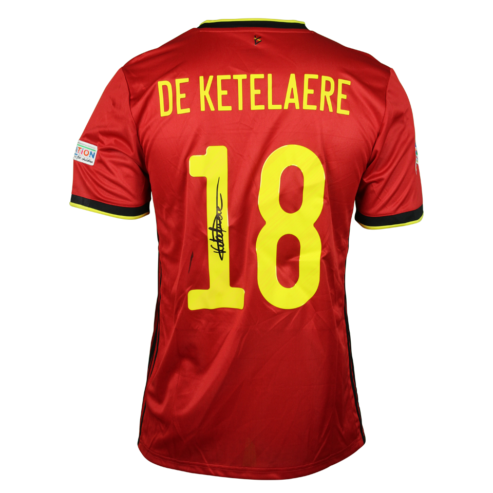 Charles De Ketelaere Belgium jersey