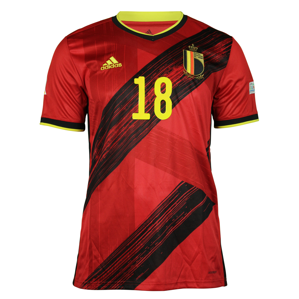 Charles De Ketelaere Belgium jersey