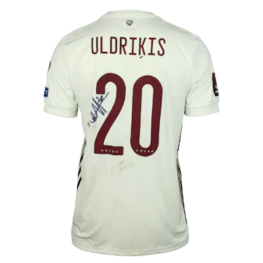 来自Latvia的Roberts Uldriķis球衣