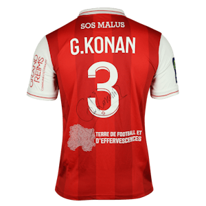 Ghislain Konan Stade de Reims shirt