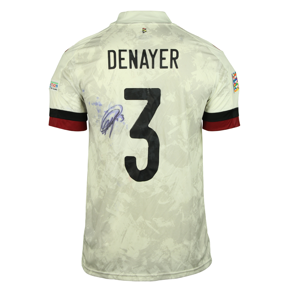 Jason Denayer Belgium shirt