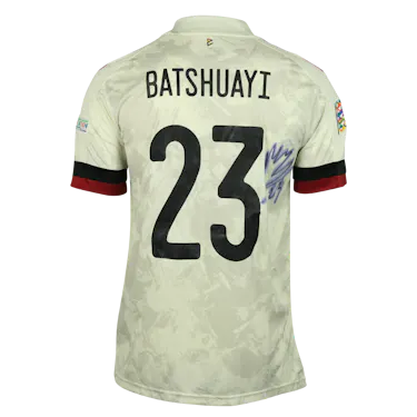 Michy Batshuayi Belgium jersey