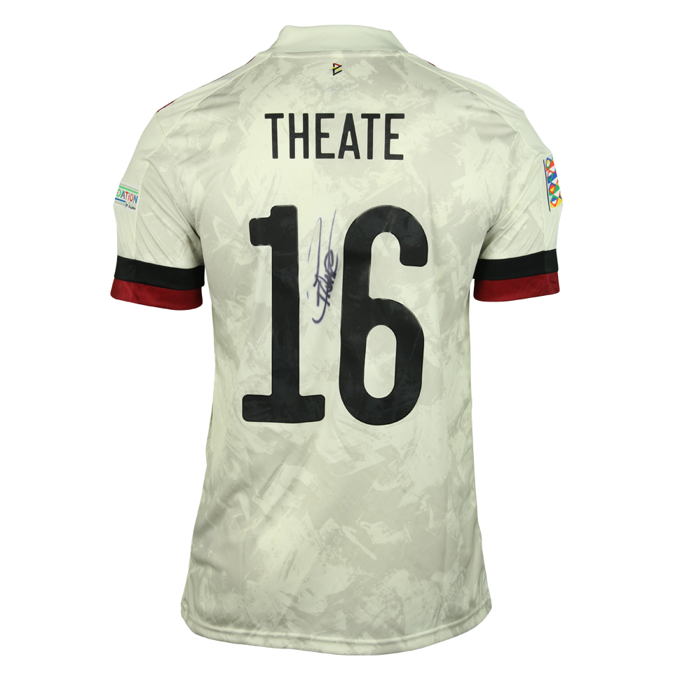 Arthur Theate Belgium shirt