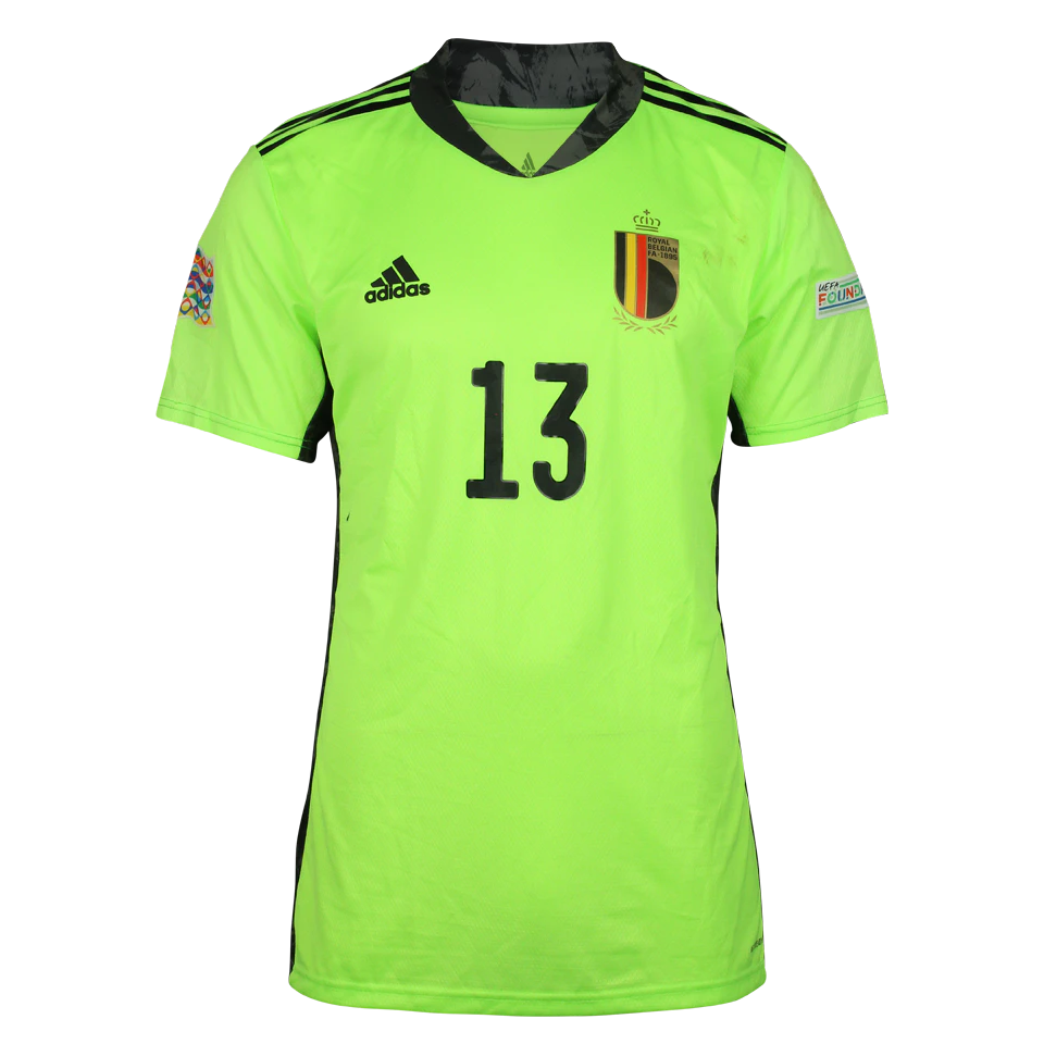 来自Belgium的Koen Casteels球衣