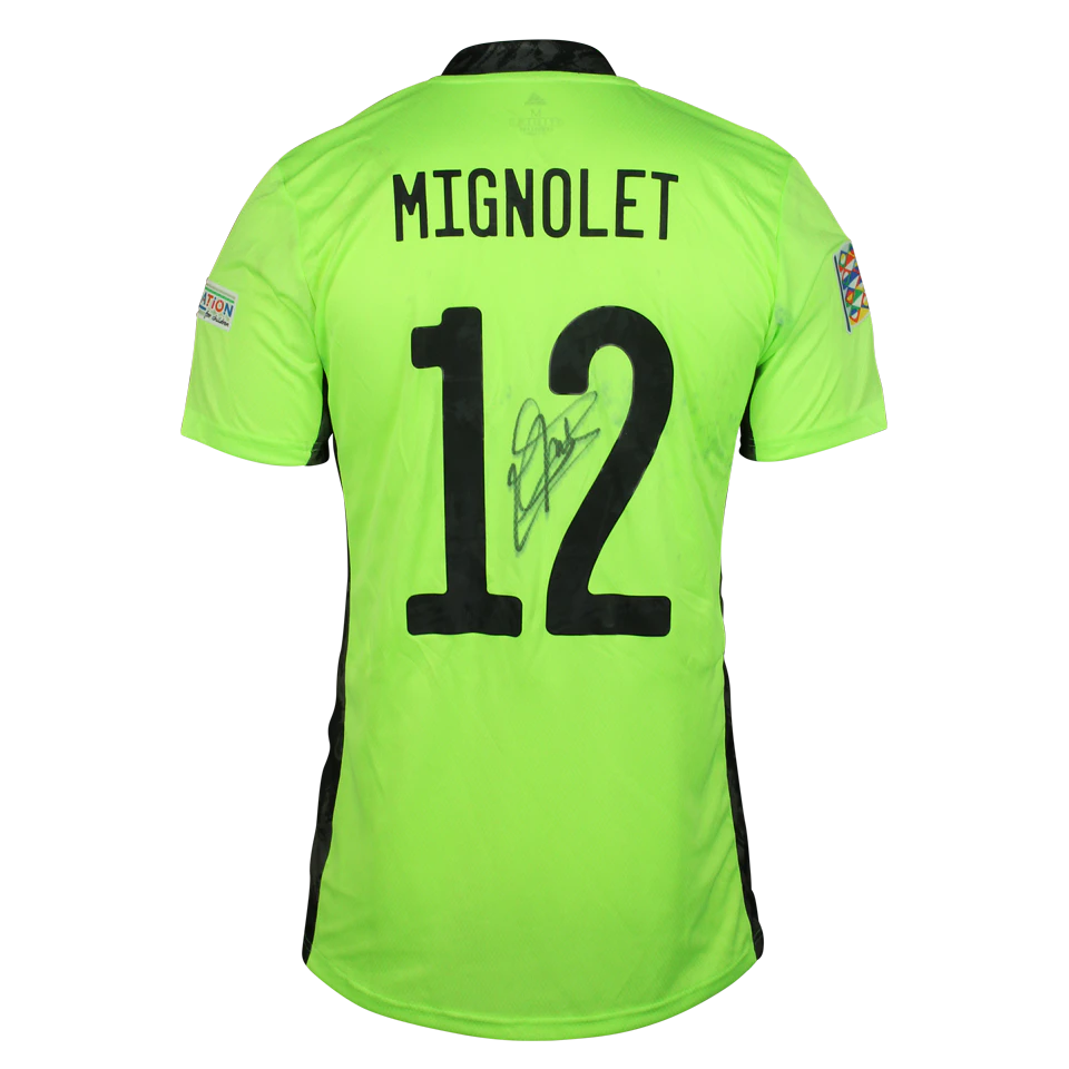 Simon Mignolet Belgium jersey