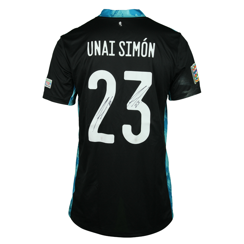 Unai Simón Mendibil Spain shirt