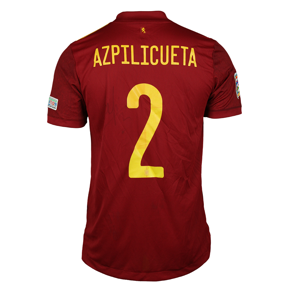 César Azpilicueta  Spain jersey
