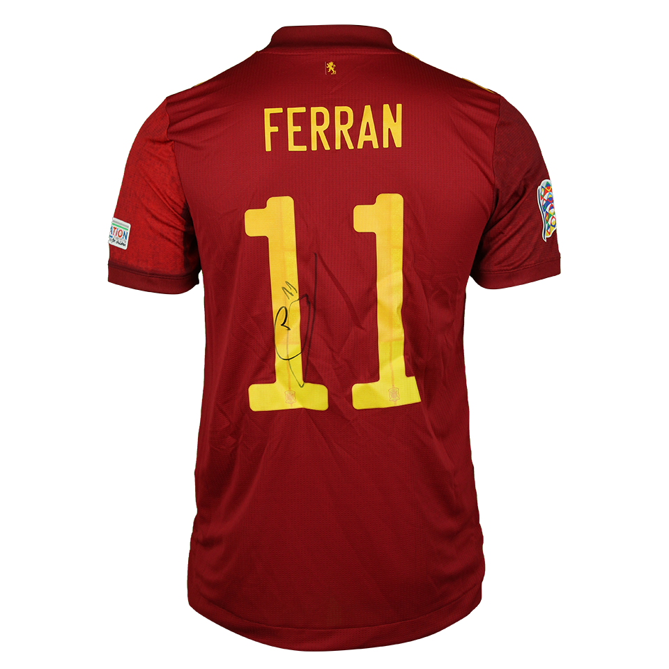 Ferrán Torres Spain jersey