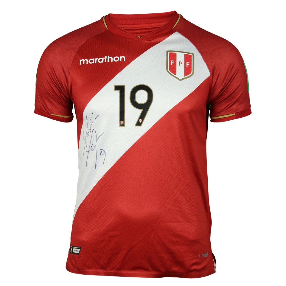 Víctor Yoshimar Yotún Flores Peru shirt