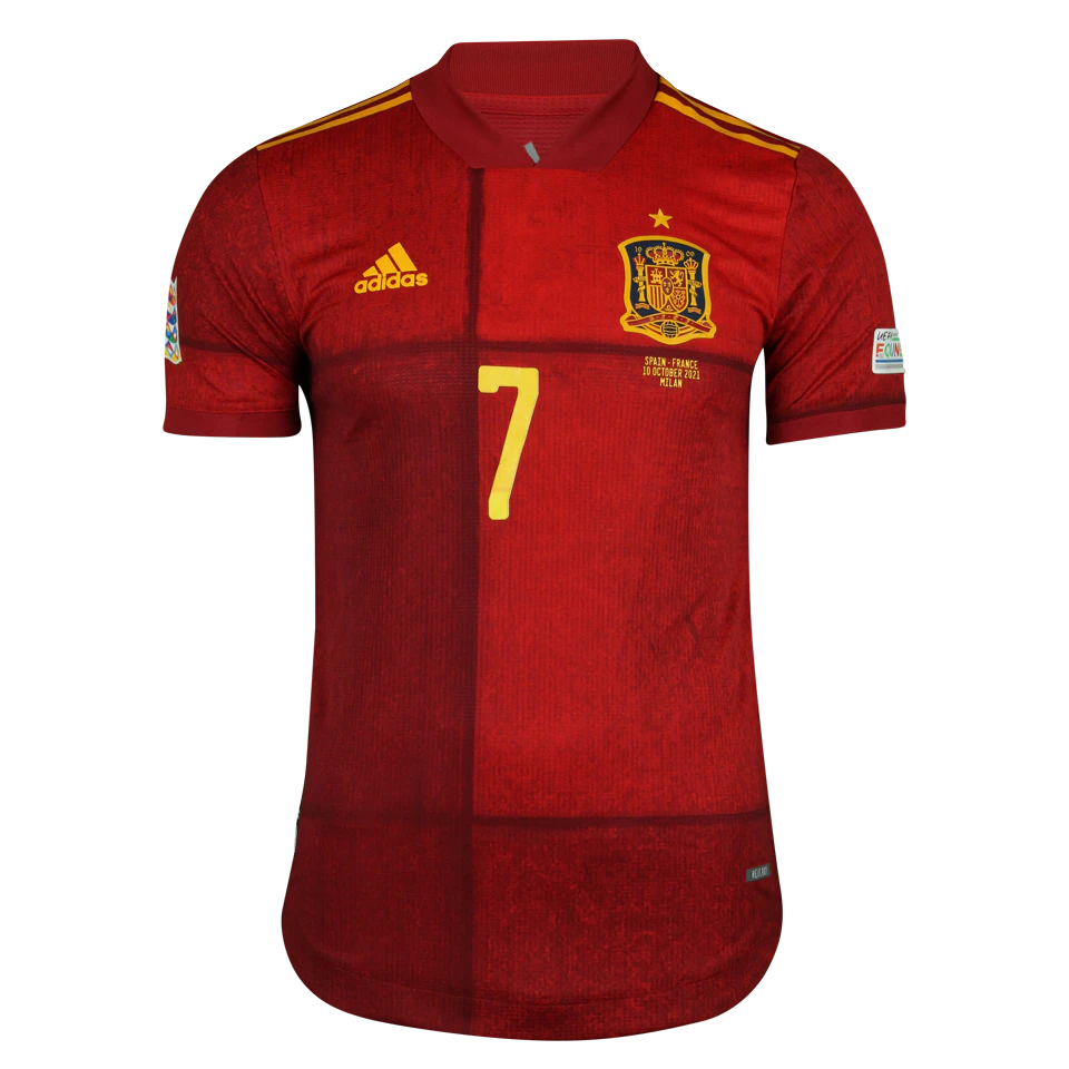 Yeremy Pino Spain jersey