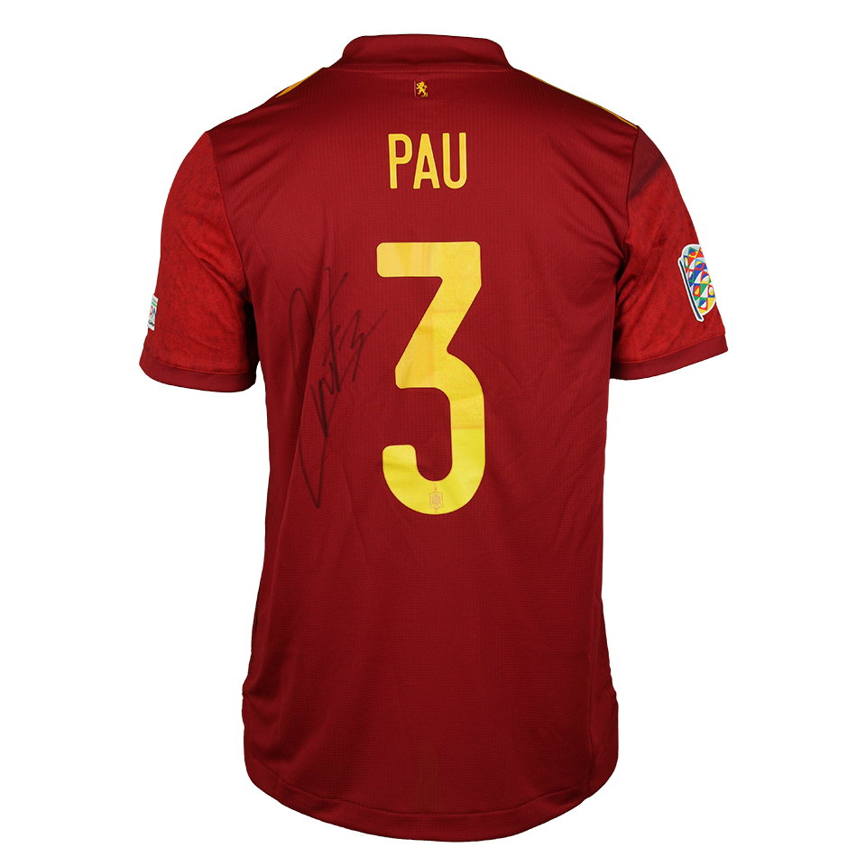 Pau Torres Spain shirt