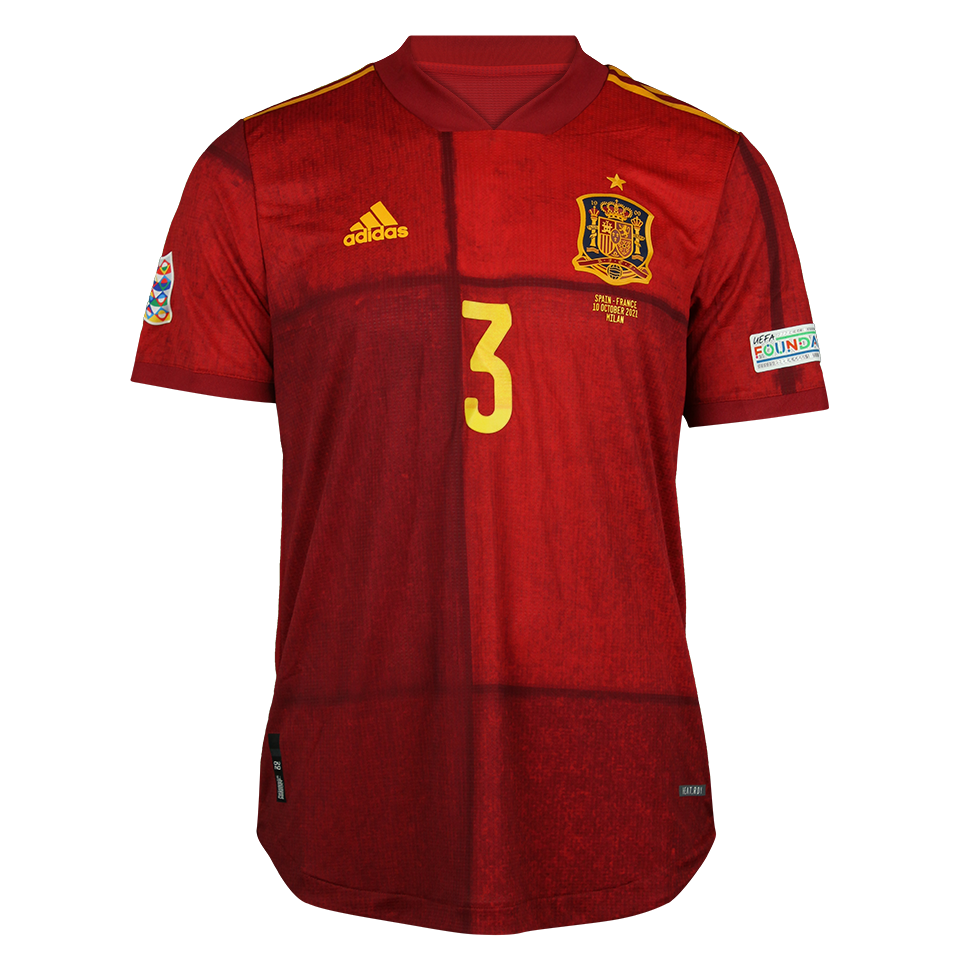 Pau Torres Spain shirt