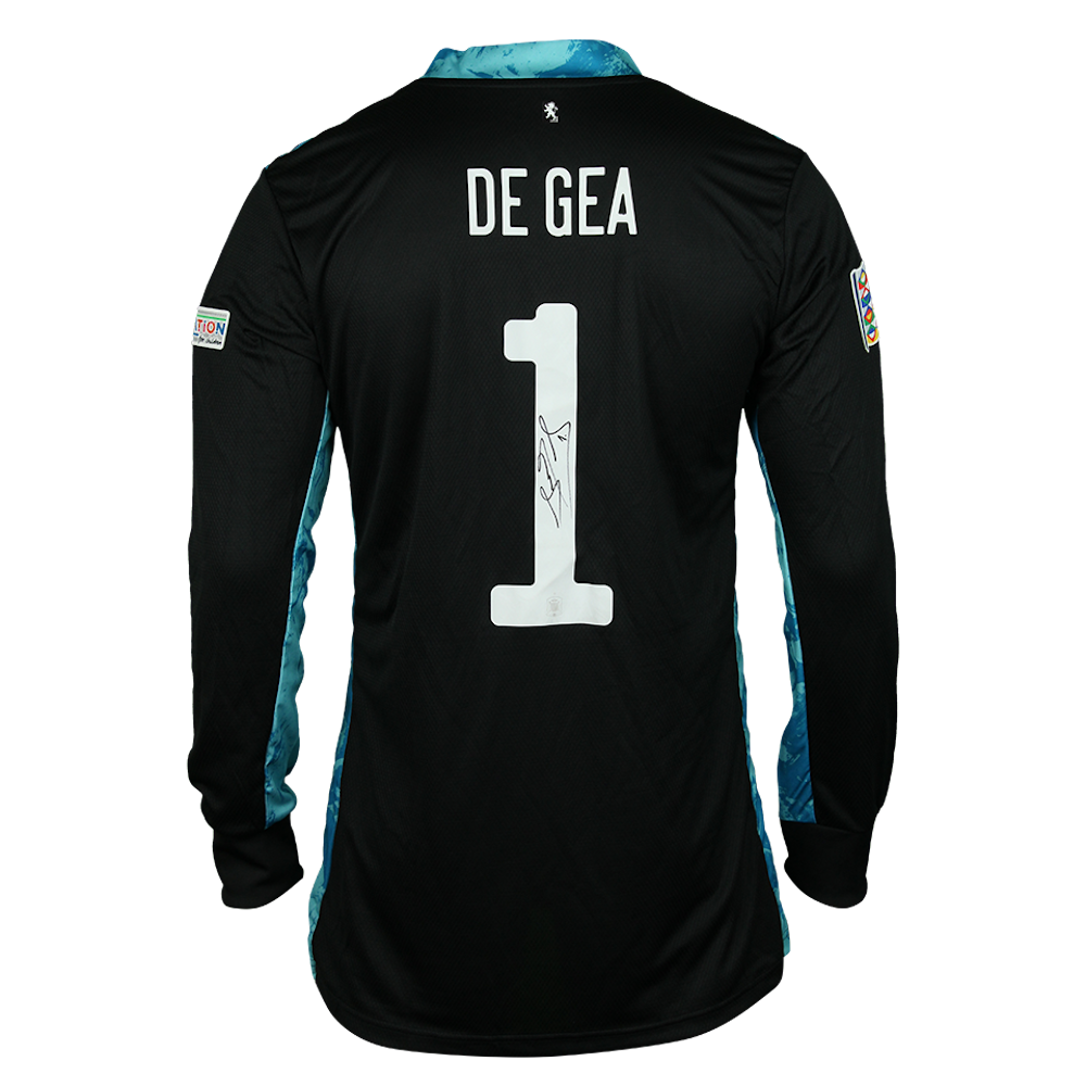 David de Gea | Spain - France | MatchWornShirt