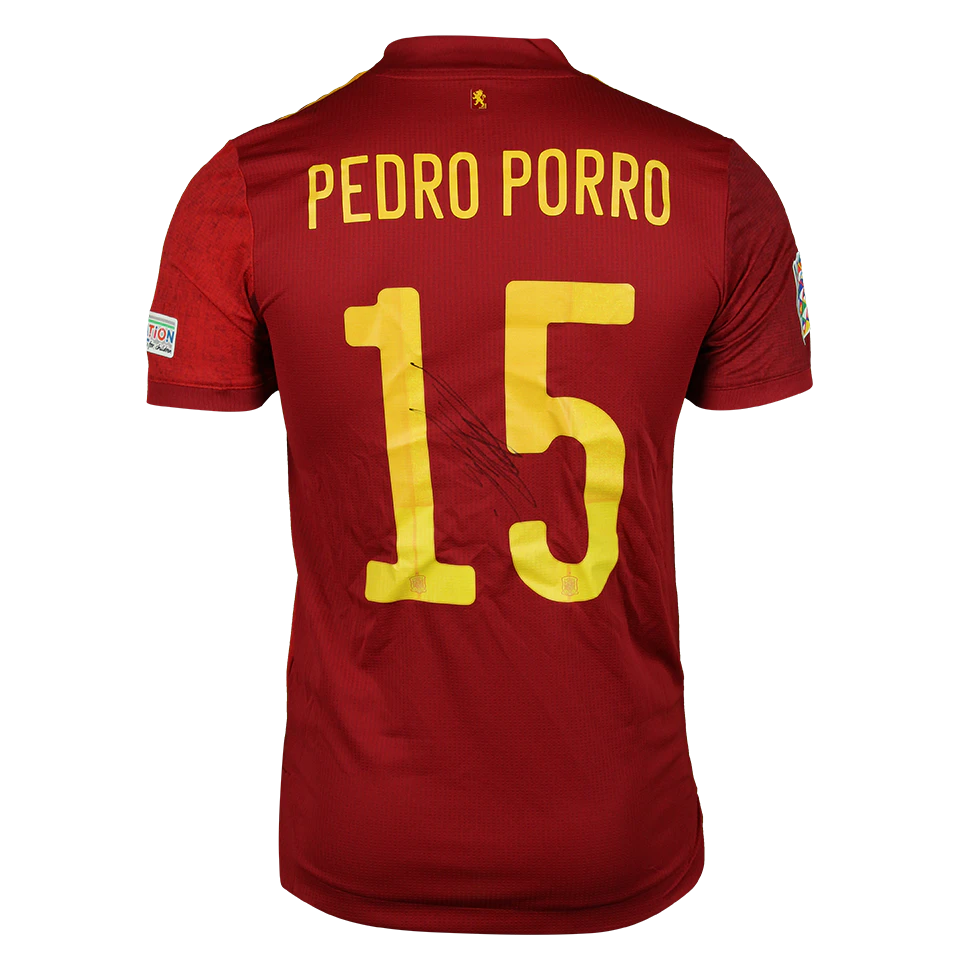 Pedro Porro Spain shirt