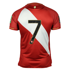 Raziel Samir Fernando García Paredes Peru jersey