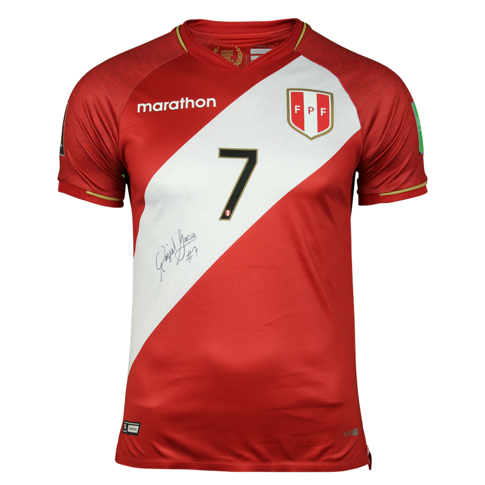 Raziel Samir Fernando García Paredes Peru jersey