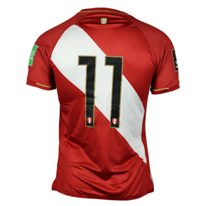 Alex Eduardo Valera Sandoval Peru shirt