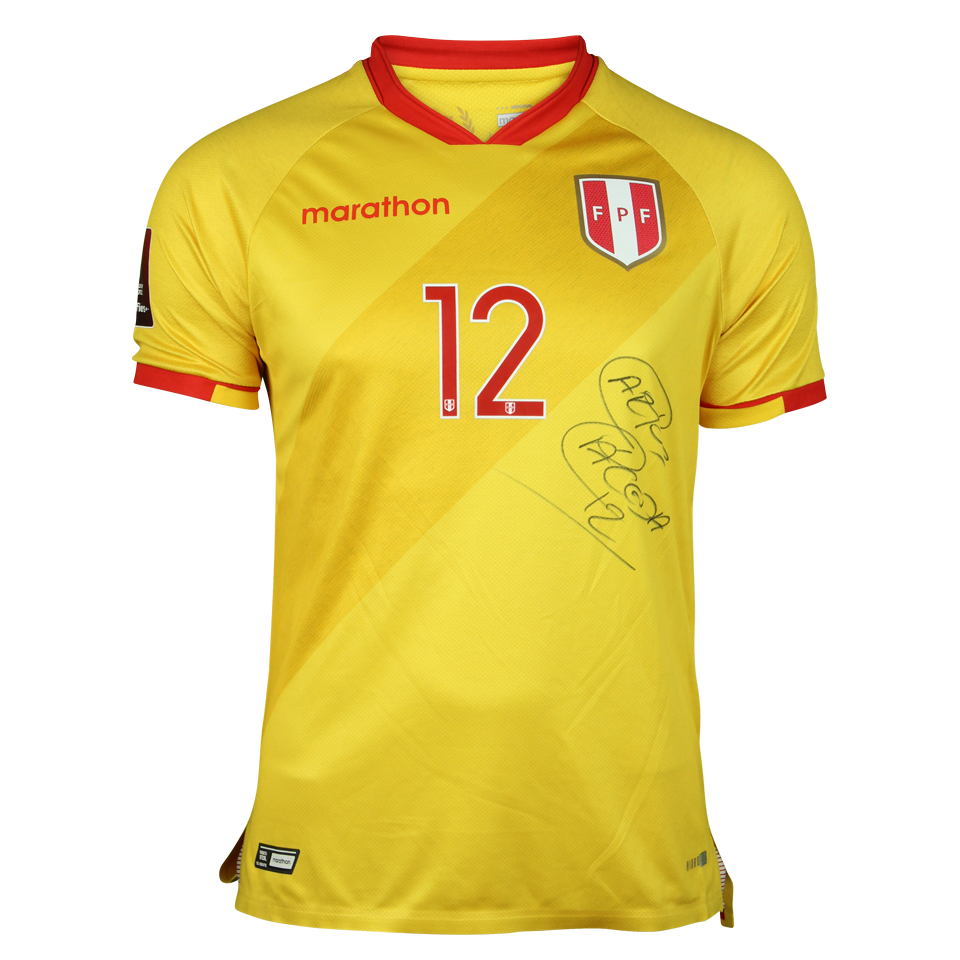 Carlos Alberto Cáceda Oyaguez Peru jersey
