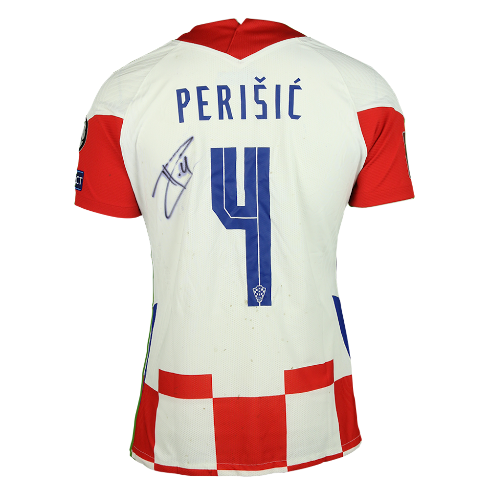 Ivan Perišić | Croatia - Slovakia | MatchWornShirt