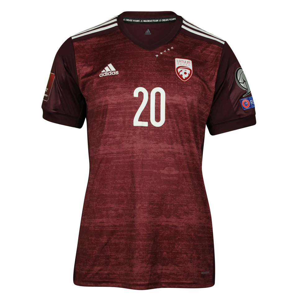 Roberts Uldriķis Latvia shirt